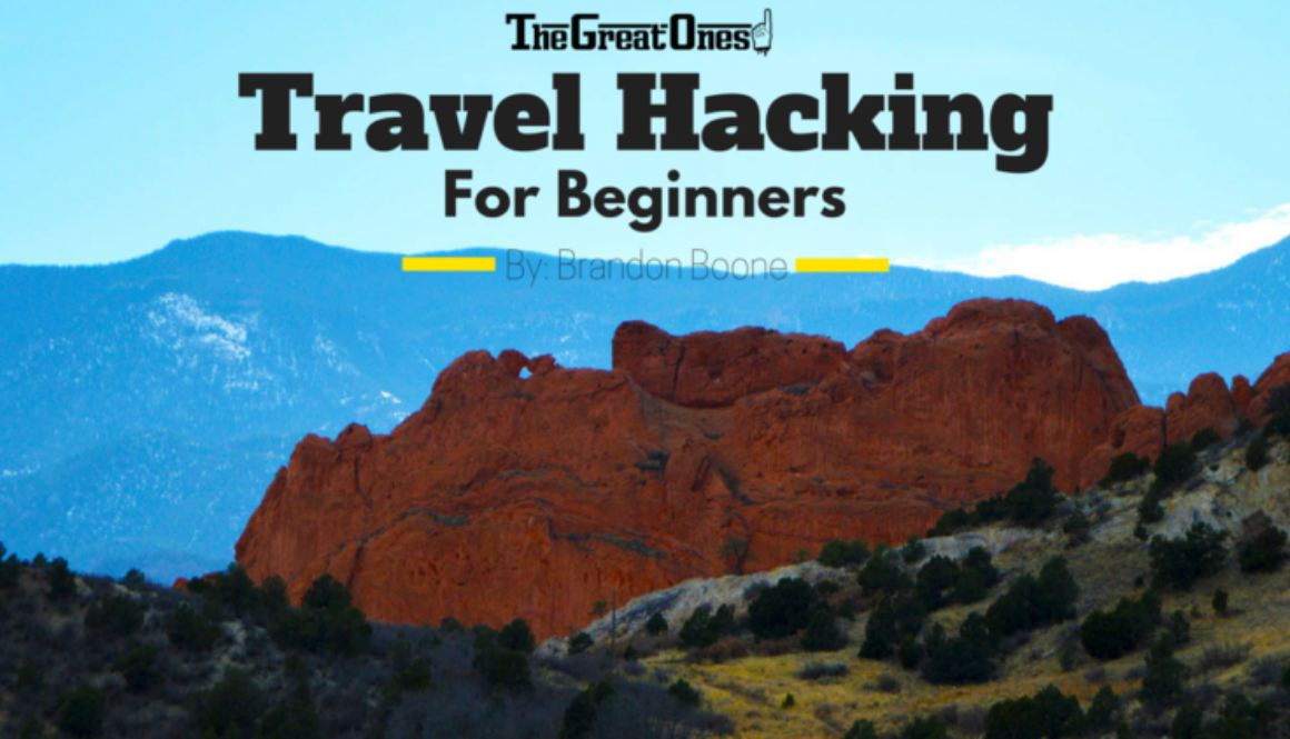 Travel Hacking for Beginners blog title graphic