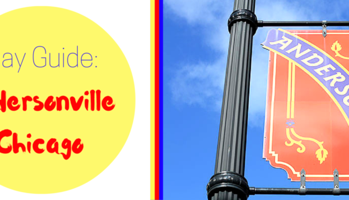 Day Guide to Andersonville Chicago blog titile graphic