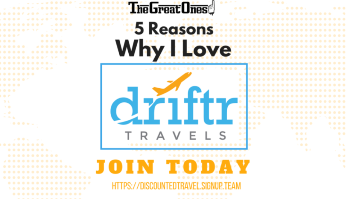 Driftr Travels blog title graphic